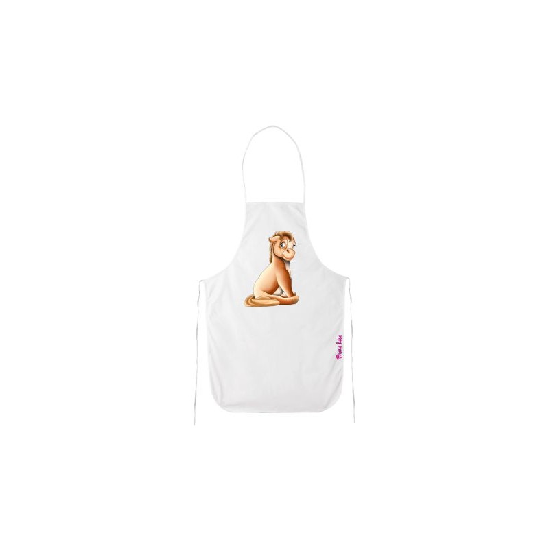 Grembiule cucina con stampa mini pony femmina