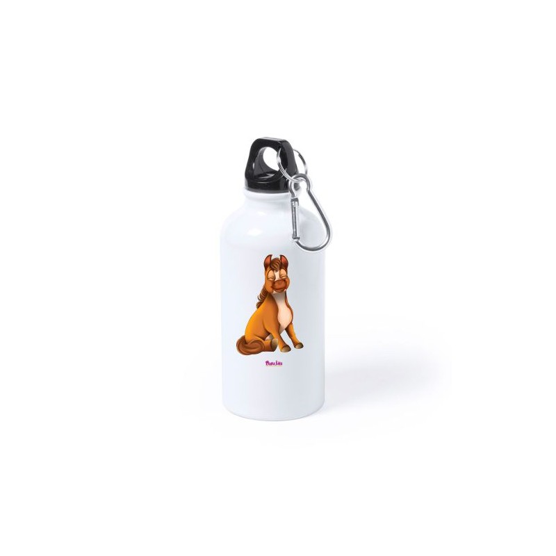 Borraccia bottiglia alluminio 500 ml con stampa mini pony maschio