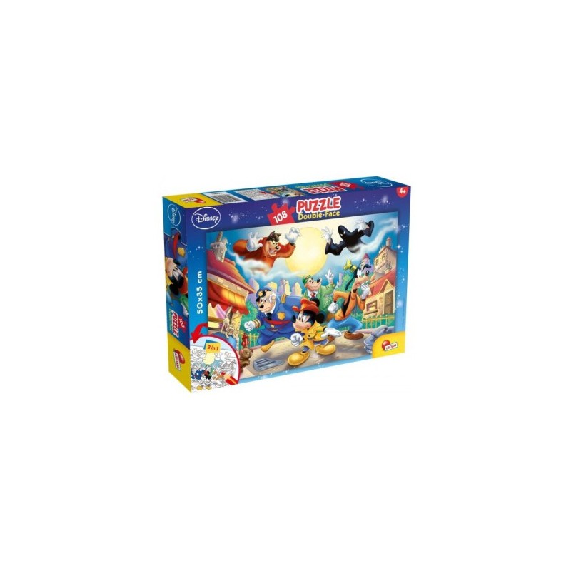 Topolino ti aspetta per un doppio divertimento! I nostri puzzle double face sono perfetti per i piccoli fan di topolino: da un Topolino ti aspetta per un doppio divertimento! I nostri puzzle double face sono perfetti per i piccoli fan di topolino: da un