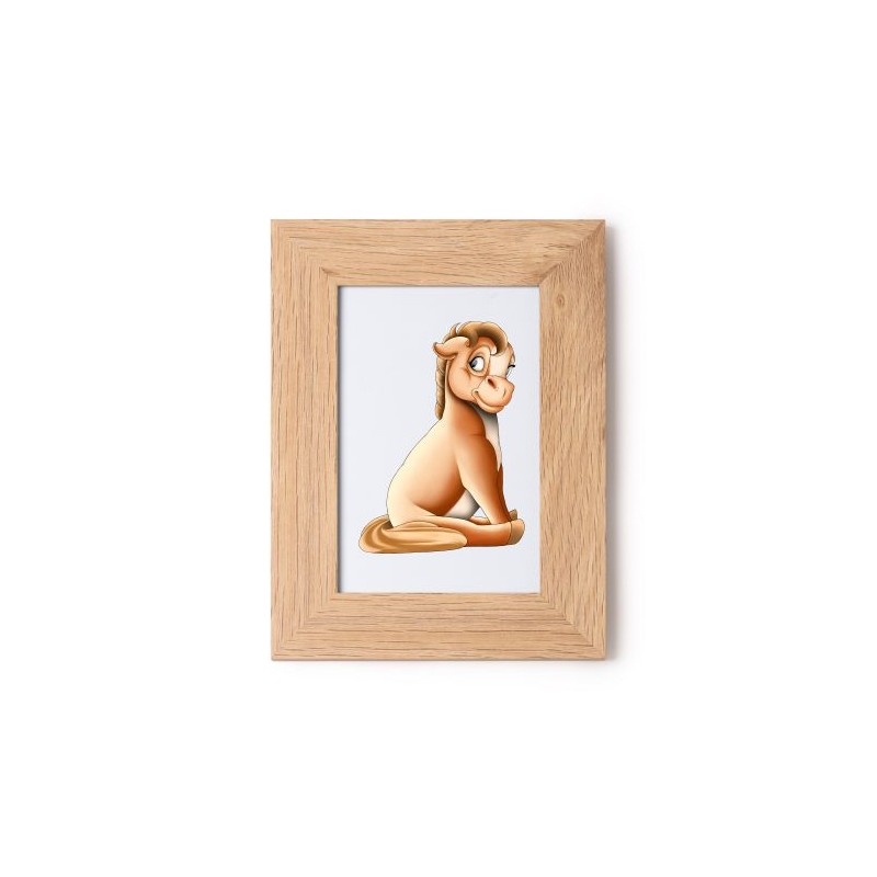 Cornice cm 10x15 stampa mini pony femmina