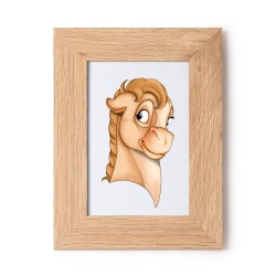 Cornice porta foto cm 10x15 stampa mini pony femmina