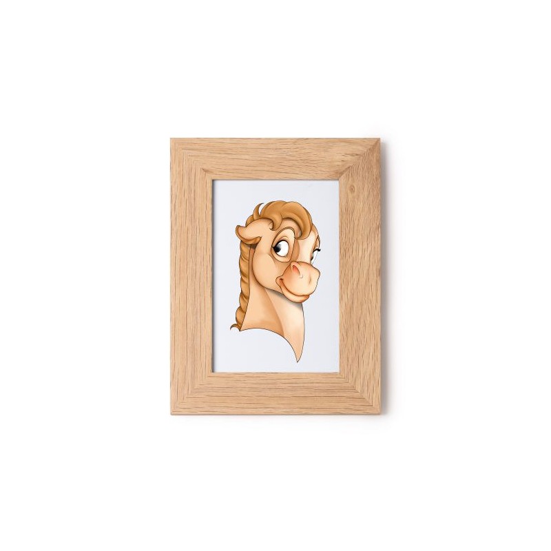 Cornice porta foto cm 10x15 stampa mini pony femmina