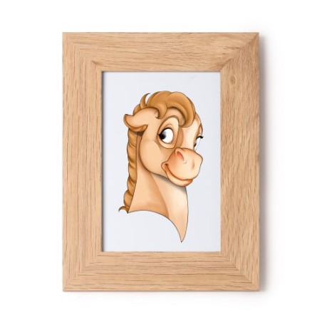 Cornice porta foto cm 10x15 stampa mini pony femmina