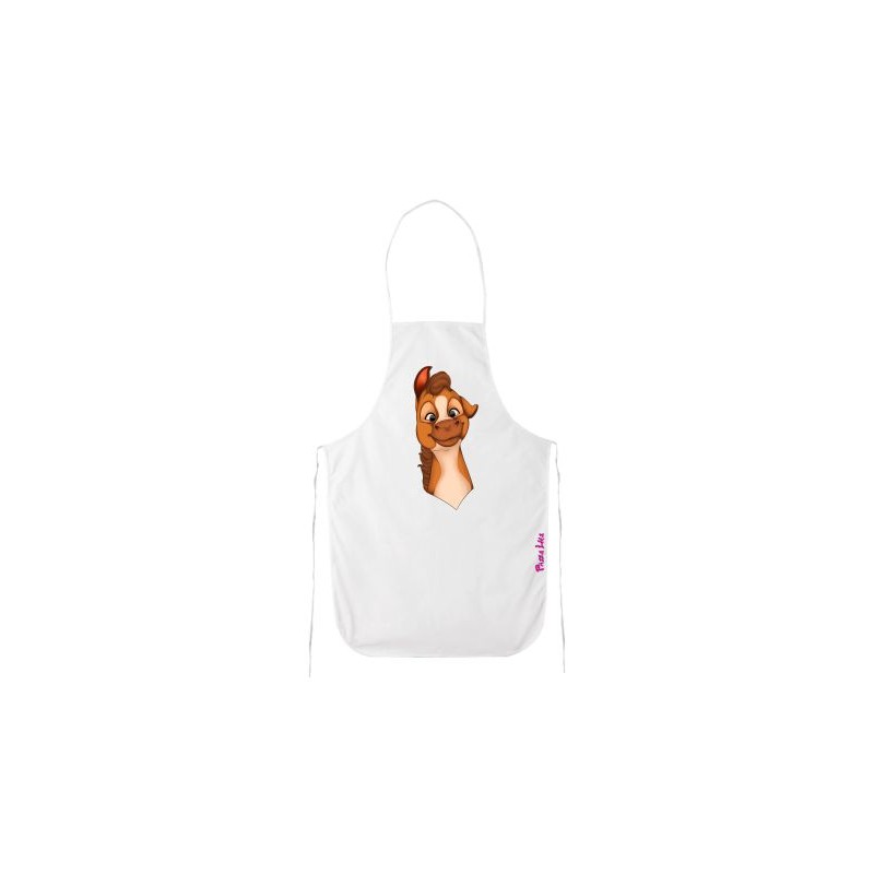 Grembiule cucina con stampa mini pony maschio