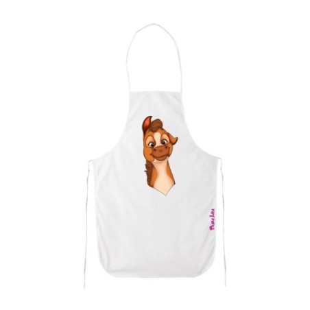 Grembiule cucina con stampa mini pony maschio