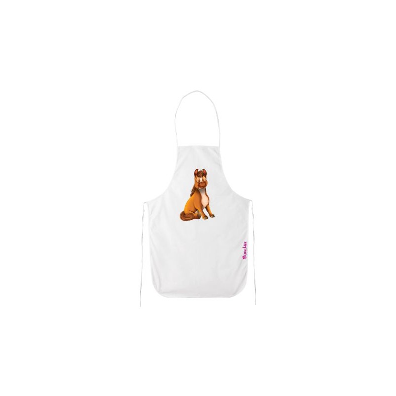 Grembiule cucina con stampa mini pony maschio