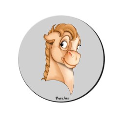mouse pad tappetino pc con stampa mini pony femmina