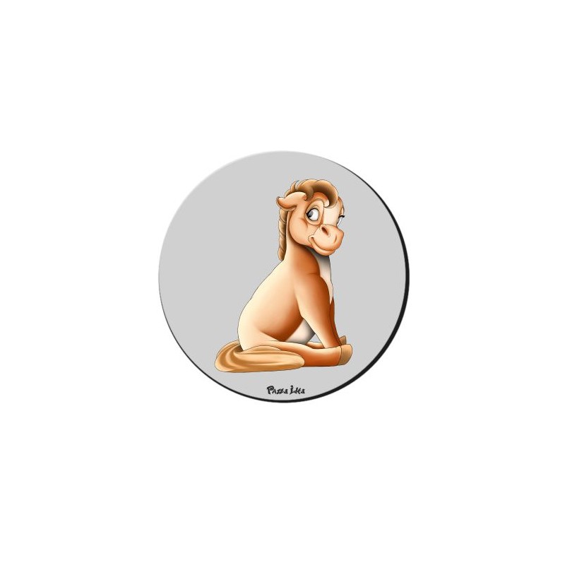 mouse pad tappetino pc con stampa mini pony femmina