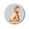 mouse pad tappetino pc con stampa mini pony femmina
