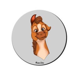 mouse pad tappetino pc con stampa mini pony maschio