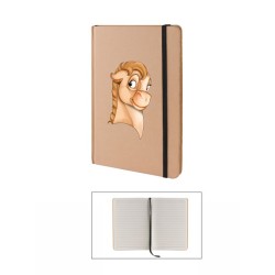 Notes formato A5 Cartonato con stampa mini pony femmina