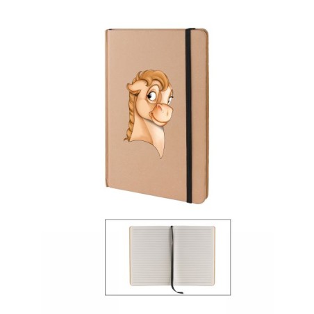 Notes formato A5 Cartonato con stampa mini pony femmina