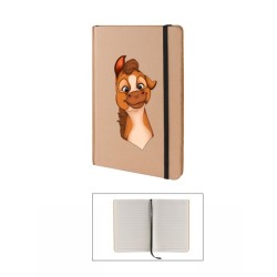 Notes formato A5 Cartonato con stampa mini pony maschio