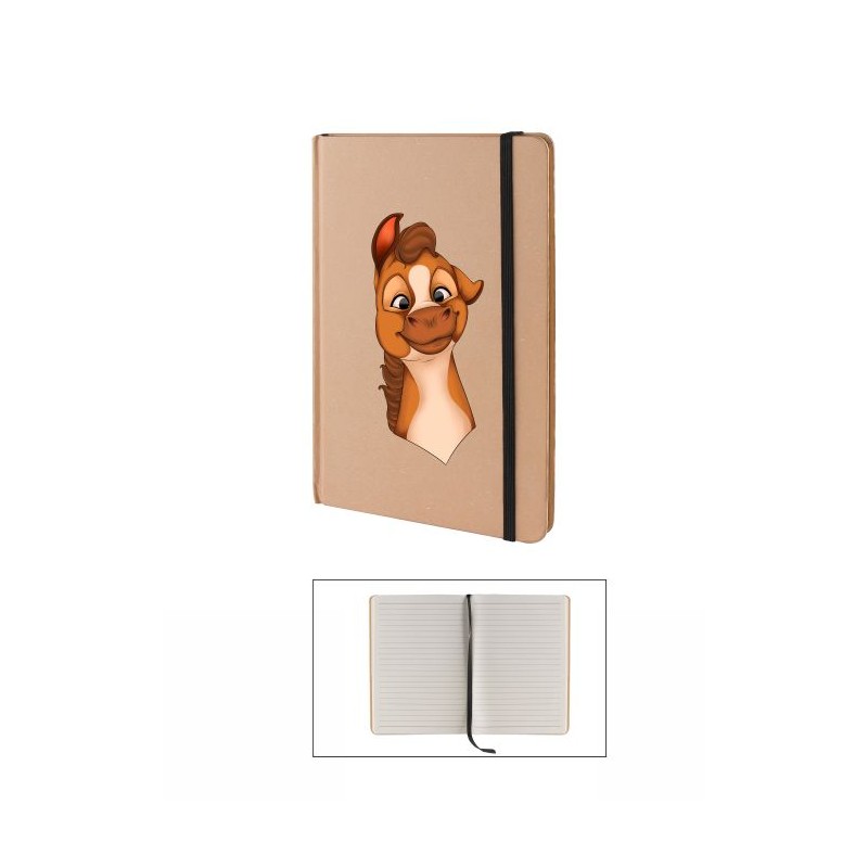 Notes formato A5 Cartonato con stampa mini pony maschio