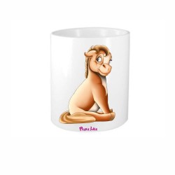 portapenne 8x10 con stampa mini pony femmina