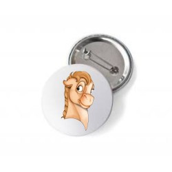 spilla con stampa mini pony femmina