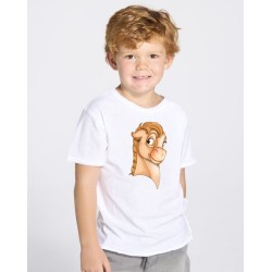 T-shirt bambini con stampa mini pony femmina