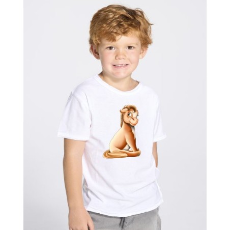 T-shirt bambini con stampa mini pony femmina