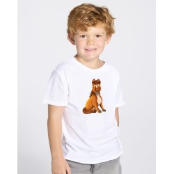 T-shirt bambini con stampa mini pony maschio