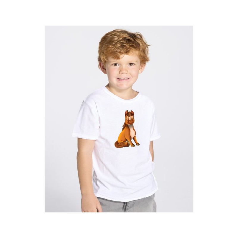 T-shirt bambini con stampa mini pony maschio
