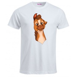T-shirt con stampa mini pony maschio
