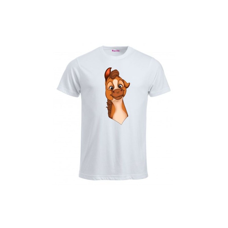 T-shirt con stampa mini pony maschio