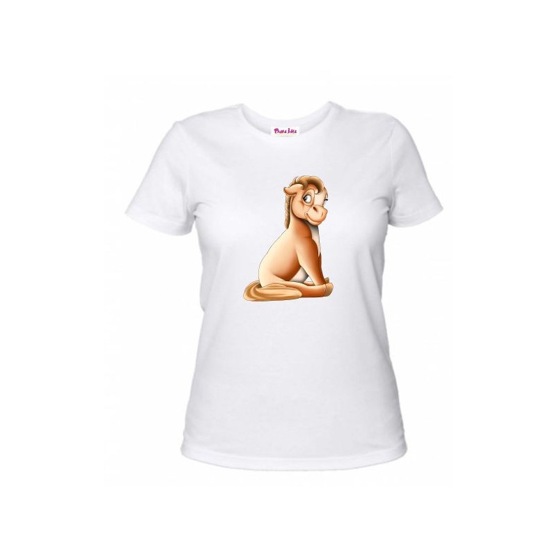 T-shirt donna con stampa mini pony  femmina