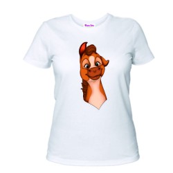 T-shirt donna con stampa mini pony  maschio