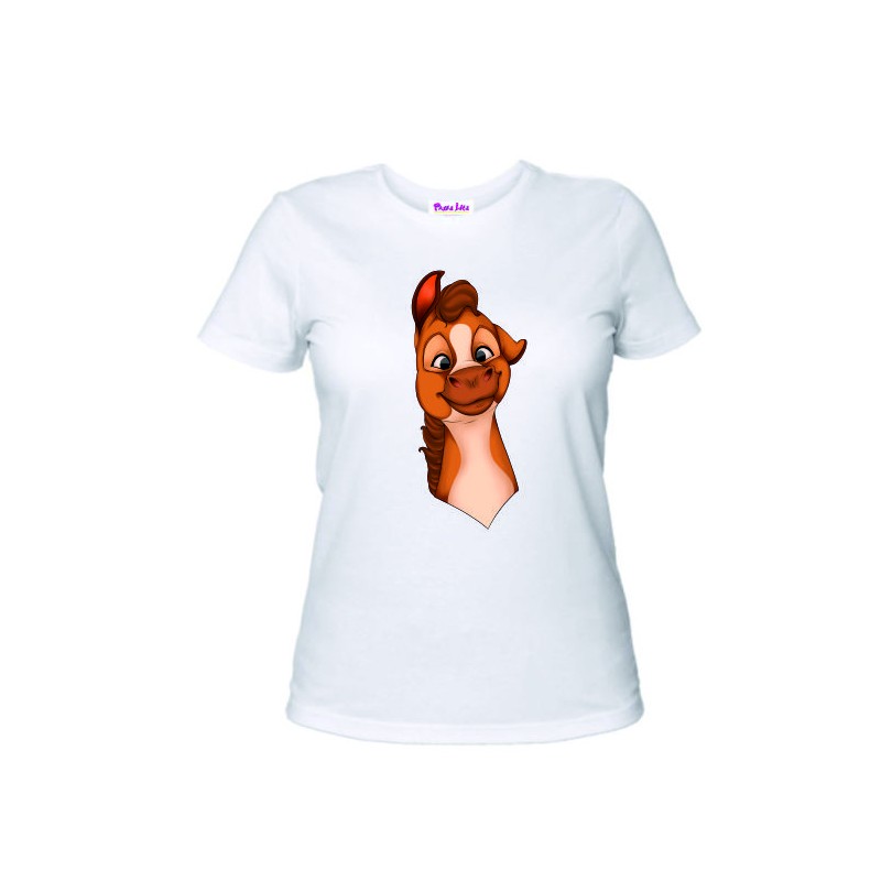 T-shirt donna con stampa mini pony  maschio