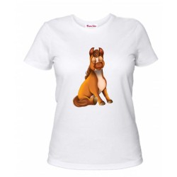 T-shirt donna con stampa mini pony  maschio