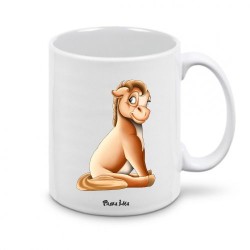 Tazza mug in ceramica cm 8x10 con stampa mini pony femmina
