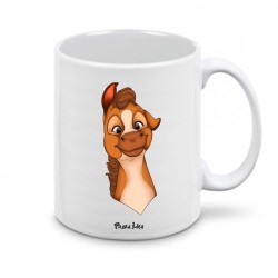 Tazza mug in ceramica cm 8x10 con stampa mini pony maschio