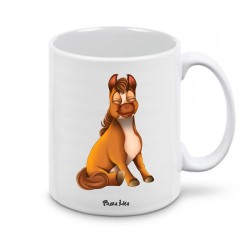 Tazza mug in ceramica cm 8x10 con stampa mini pony maschio