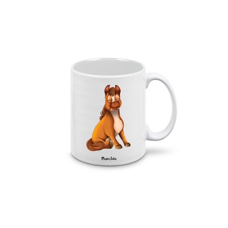 Tazza mug in ceramica cm 8x10 con stampa mini pony maschio