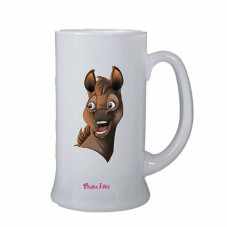 Boccale birra bicchiere con stampa mini pony Billy