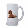 Boccale birra bicchiere con stampa mini pony maschio