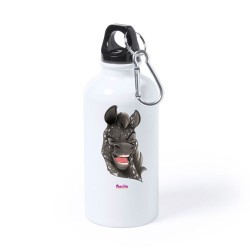 Borraccia bottiglia alluminio 500 ml con stampa mini pony maschio