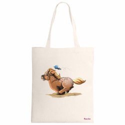 Borsa poliestere 36x40 stampa mini pony femmina