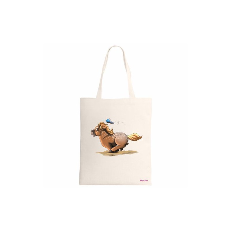 Borsa poliestere 36x40 stampa mini pony femmina