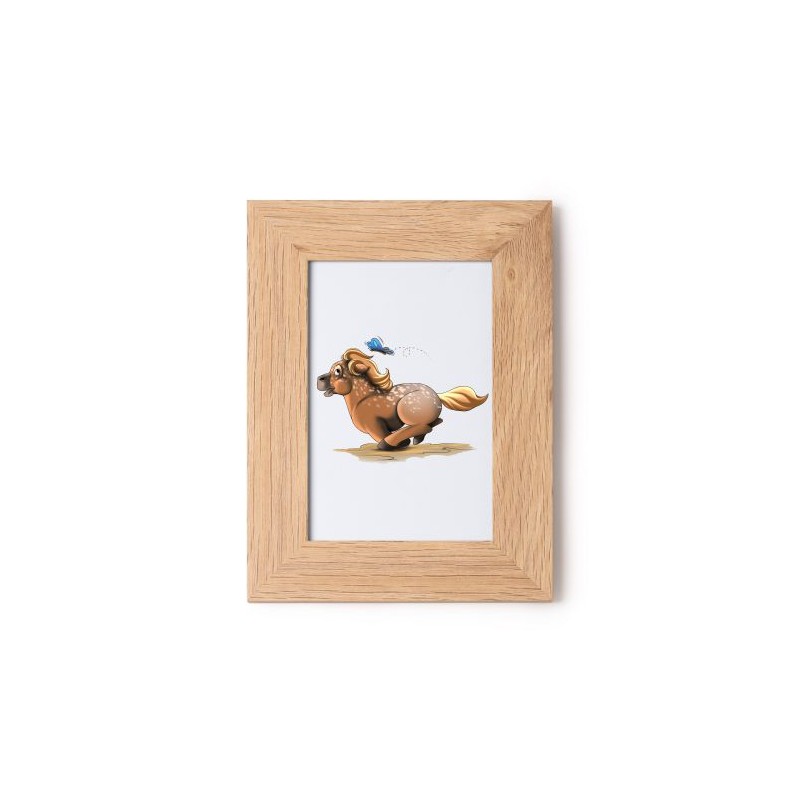 Cornice cm 10x15 stampa mini pony femmina