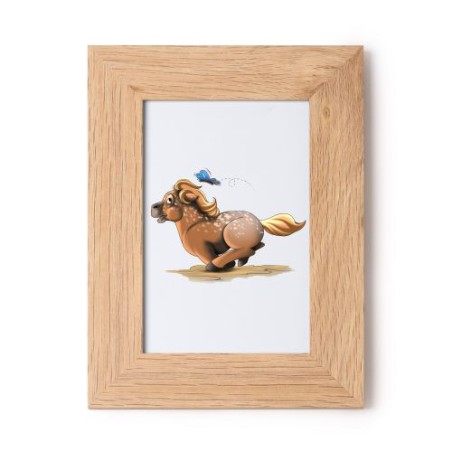 Cornice cm 10x15 stampa mini pony femmina
