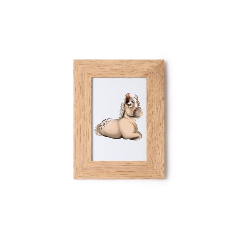 Cornice porta foto cm 10x15 stampa mini pony femmina