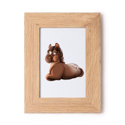 Cornice porta foto cm 10x15 stampa mini pony maschio
