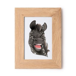 Cornice porta foto cm 10x15 stampa mini pony maschio