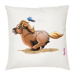 Cuscino 40 x 40 con stampa mini pony femmina