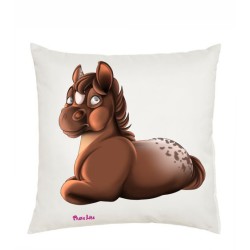 Cuscino 40 x 40 con stampa mini pony maschio