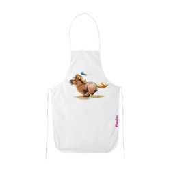 Grembiule cucina con stampa mini pony femmina
