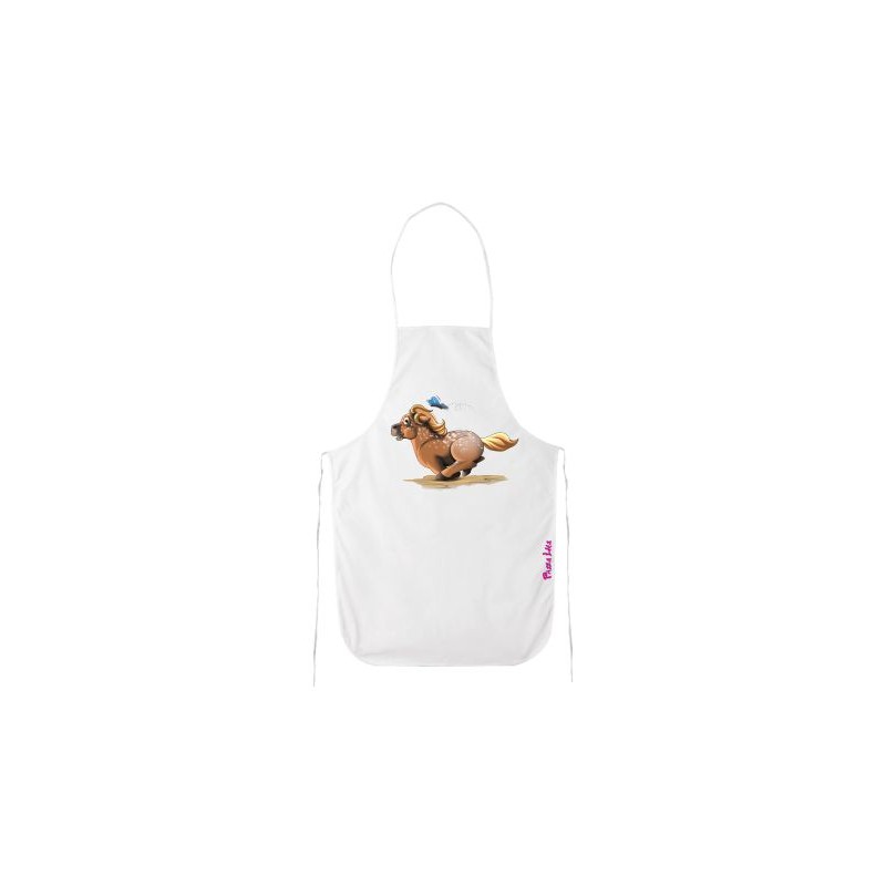 Grembiule cucina con stampa mini pony femmina