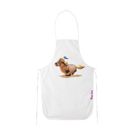 Grembiule cucina con stampa mini pony femmina