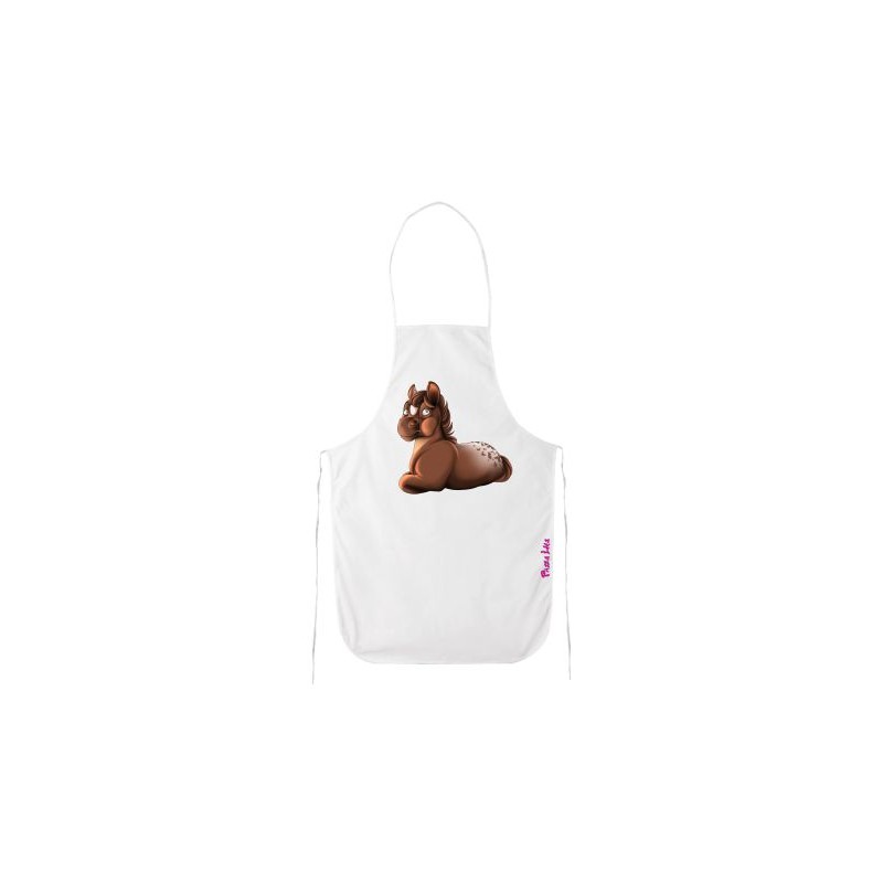 Grembiule cucina con stampa mini pony maschio